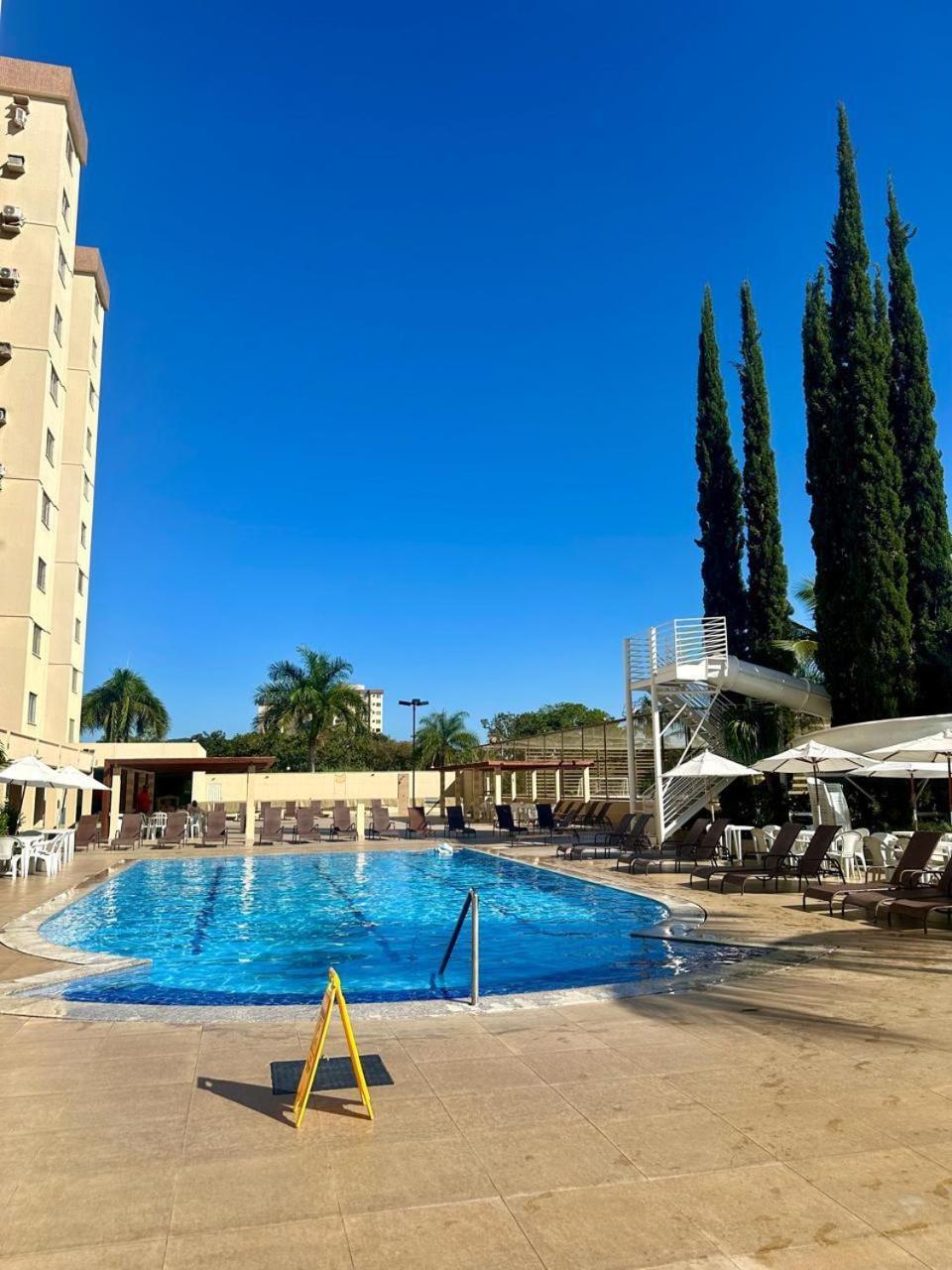 Caldas Novas - Prive Das Thermas II - Apto 3 Quartos - Parque Aquatico Aparthotel Buitenkant foto