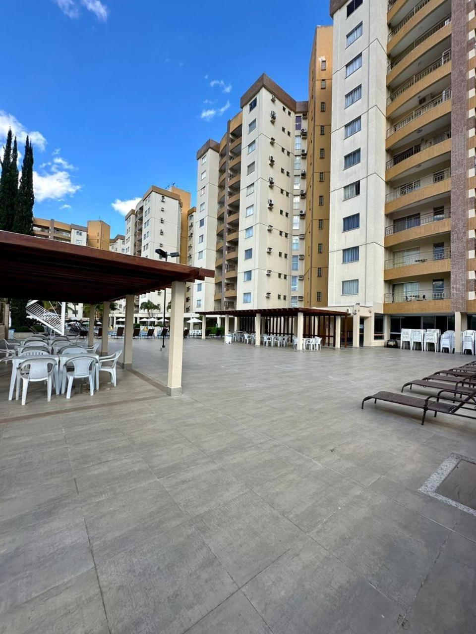 Caldas Novas - Prive Das Thermas II - Apto 3 Quartos - Parque Aquatico Aparthotel Buitenkant foto