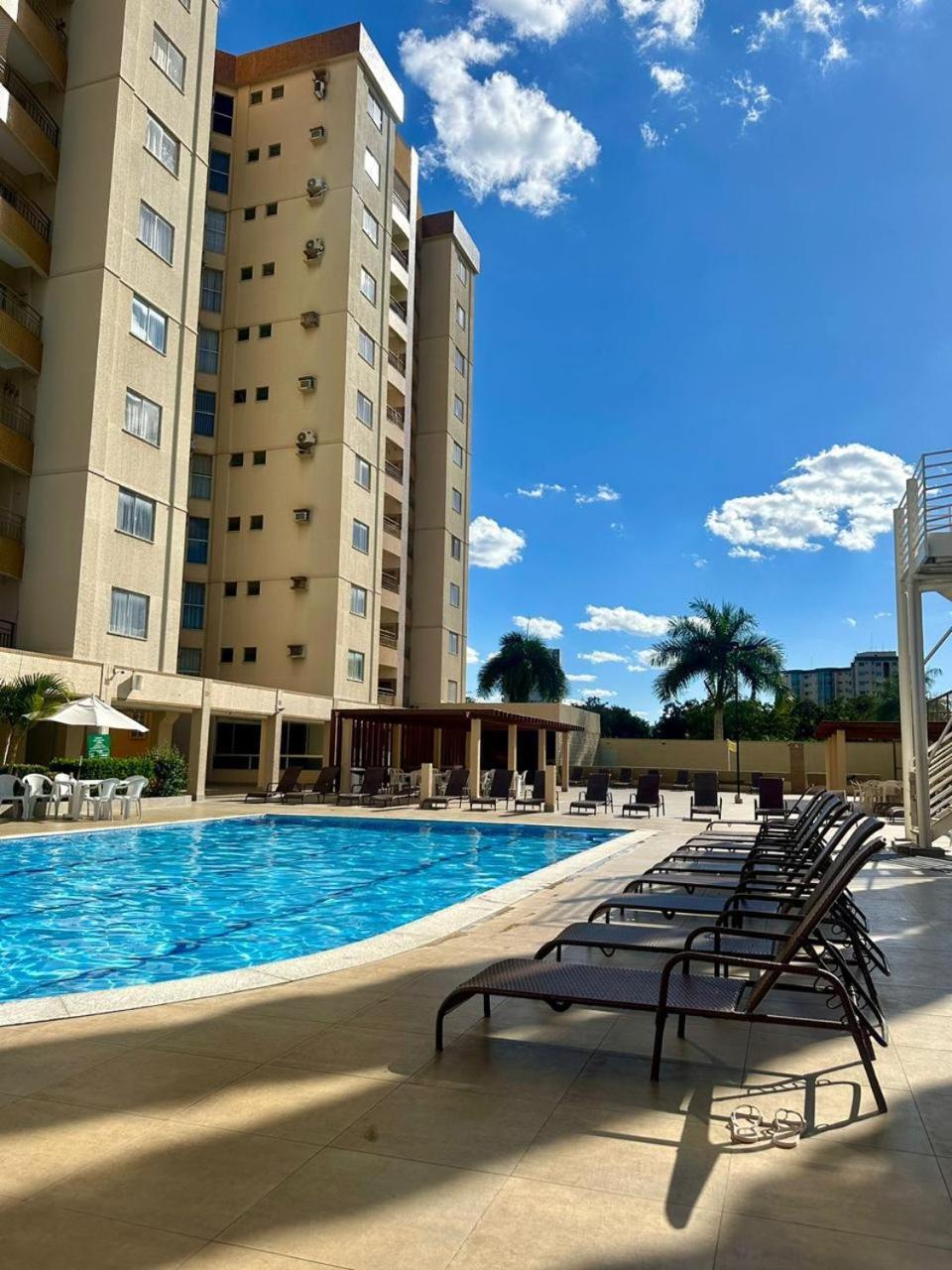 Caldas Novas - Prive Das Thermas II - Apto 3 Quartos - Parque Aquatico Aparthotel Buitenkant foto