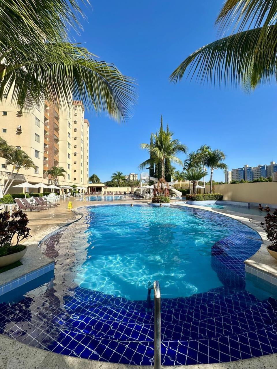 Caldas Novas - Prive Das Thermas II - Apto 3 Quartos - Parque Aquatico Aparthotel Buitenkant foto